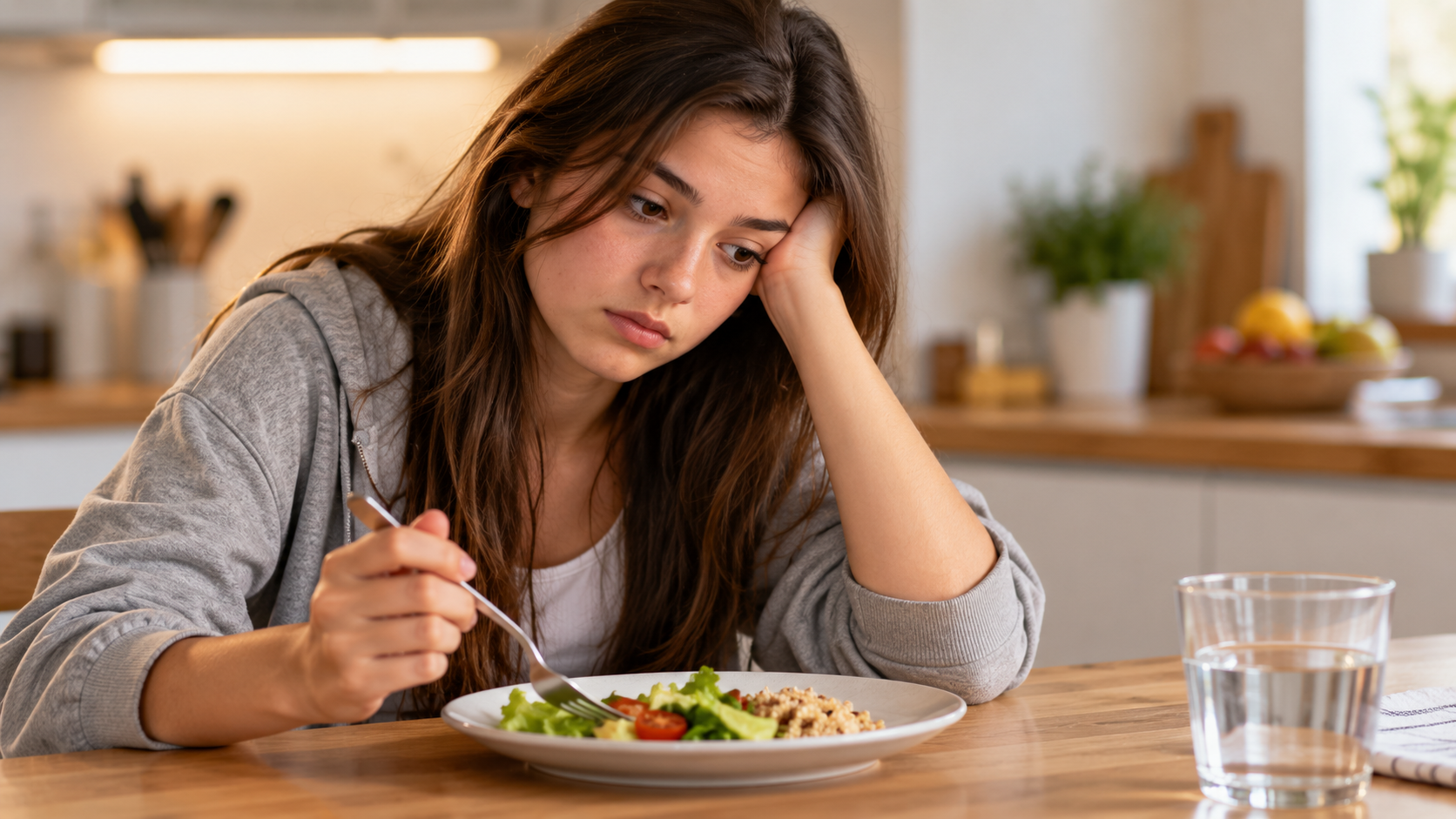 Problemas de alimentación en adolescentes y preocupación ante la comida