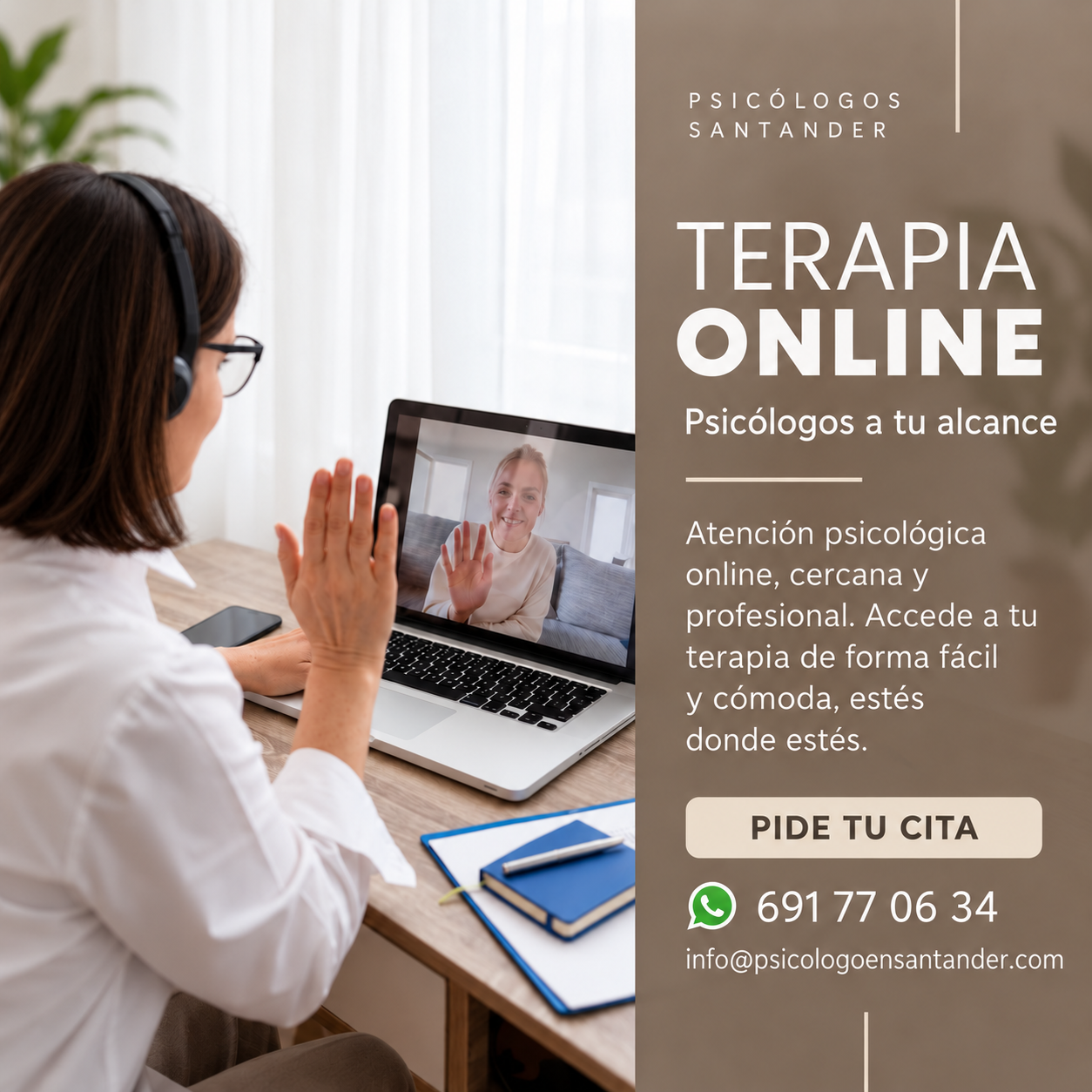 Terapia psicológica online